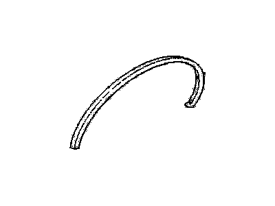 GM 10019299 Molding, Front Driver Side GM 10019299 Molding, Front Driver Side