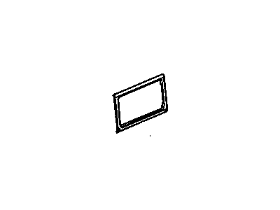 GM 5978054 Frame Package, License Plate 5978054 GM Frame Package, License Plate Illustration 1 of 1
