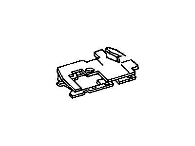 10202879 GM Sound Absorber, Driver Side Illustration 1 of 1