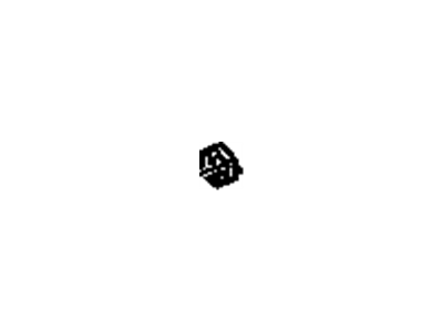 Cadillac 11503417 NUT,M6.3 STAMPED TYPE SR ZINC COATED(PART OF 18)