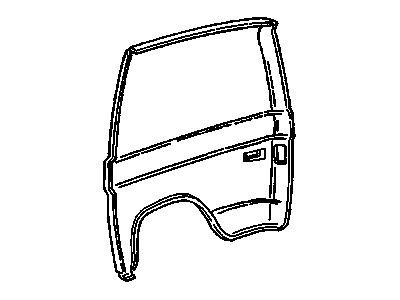 Chevy 15986992 Side Panel