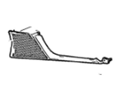 Cadillac 23113854 GRILLE,RADIO FRONT SIDE DOOR CENTER SPEAKER(PART OF 24)(INCLUDES 35)(BLACK)