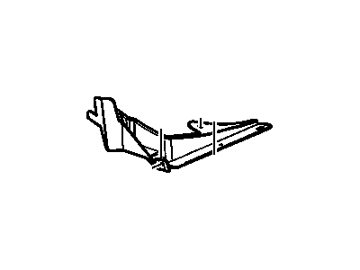 Pontiac 15840527 EXTENSION,FRONT WHEELHOUSE PANEL(INCLUDES 20)(USE TOGETHER WITH 25914764 LINER)