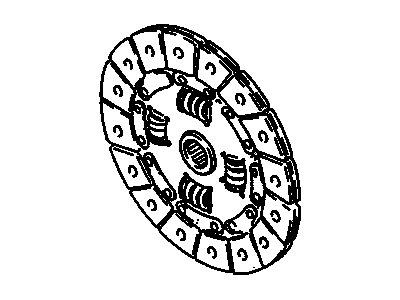 Chevy Metro Clutch Disc - 30010424