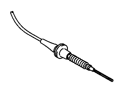 Chevy Metro Clutch Cable - 30015828