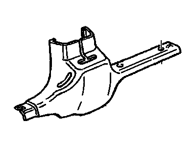 Chevy 10281800 Center Pillar Trim