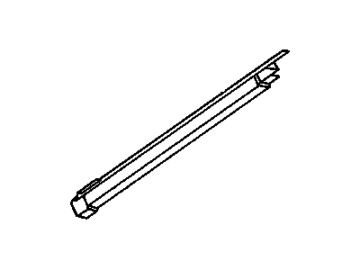 10102598 GM Rocker Panel, Passenger Side Illustration 1 of 1