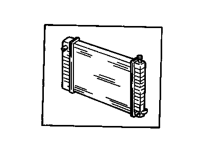Chevy 52480052 Radiator