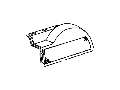 Oldsmobile 16661679 Lower Quarter Trim