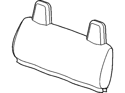 Chevy 94671423 COVER,FRONT SEAT BACK(GRAY)