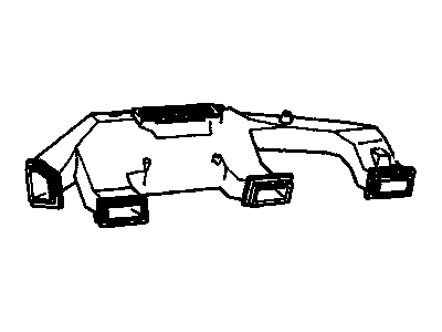 Oldsmobile 10080240 Air Duct