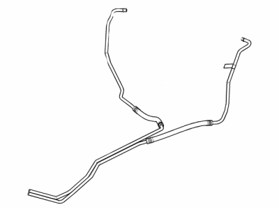 GMC Canyon Oil Cooler Hose - 84331393