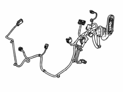 Cadillac 84543539 HARNESS,FRONT SIDE DOOR DOOR WIRING(INCLUDES 10)(LABELED 84543539)