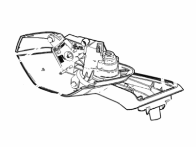 Chevy 84851428 MIRROR,OUTSIDE REAR VIEW (W/O COVER)(INCLUDES 2,3,6-12)