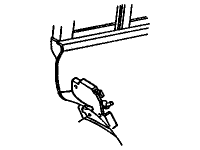 Cadillac Brougham Door Lock Actuator - 16623429