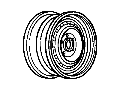 Chevy 9591537 Wheel