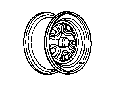 Chevy Celebrity Spare Wheel - 10083531