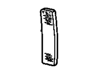 20451487 GM Reflector, Driver Side Illustration 1 of 1
