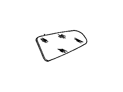Buick 20576392 Mirror Glass