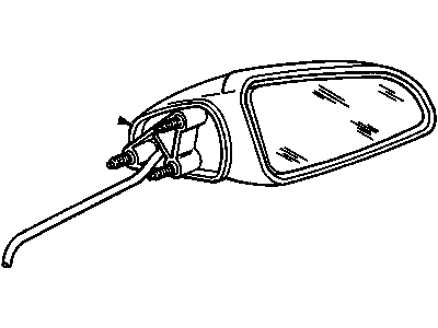Oldsmobile Delta 88 Side View Mirrors - 20591951