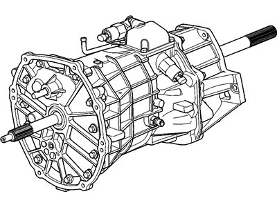 2003 Chevy Corvette Transmission Assembly - 12589534