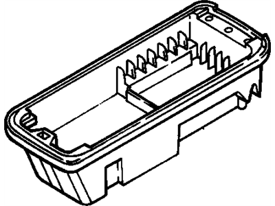 20428836 GM Armrest, Front Illustration 1 of 1