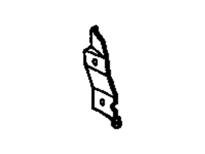 GM 10055050 Center Support Mount Bracket, Front Passenger Side 10055050 GM Center Support Mount Bracket, Front Passenger Side Illustration 1 of 1