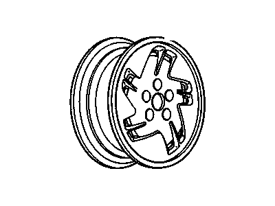 Oldsmobile Cutlass Supreme Spare Wheel - 12511042