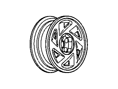 Oldsmobile Spare Wheel - 9591237