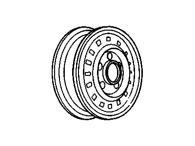 Oldsmobile Spare Wheel - 9592147