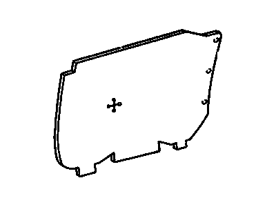 Chevy 10170398 Water Deflector