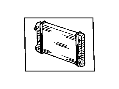 Pontiac Radiator - 52451180