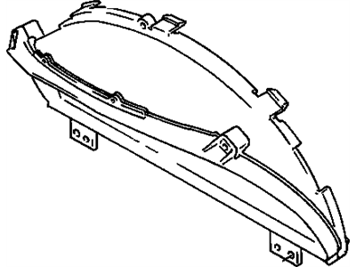 Chevy 96065772 Glass & Frame