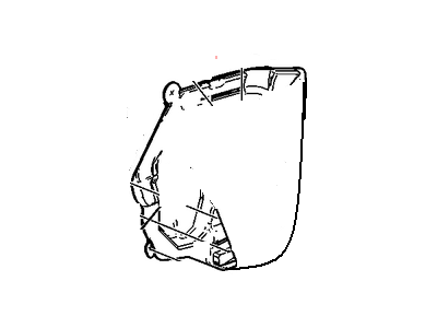 Chevy 22851443 DEFLECTOR,REAR SIDE DOOR WATER(PART OF 15)