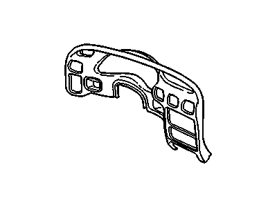 Pontiac 10326674 Cluster Trim