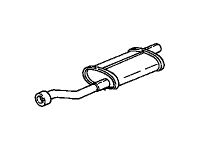 1987 Chevy Astro Muffler - 15598211