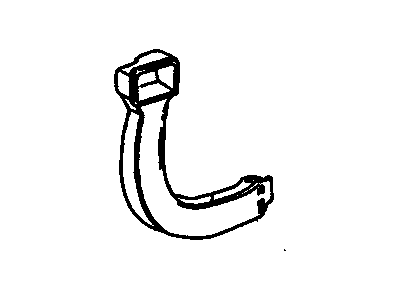 Cadillac Allante Air Intake Coupling - 25099159