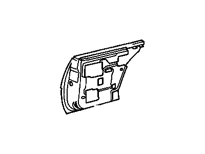 GM 20509107 Outer Panel, Driver Side GM 20509107 Outer Panel, Driver Side