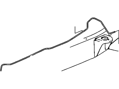 Chevy 88936298 PIPE,REAR BRAKE FRONT(INCLUDES 2)(1/4" X 16 FT ROLL)(BULK TUBING)(PROTECTIVE WRAP WITH BULK PN 12477665)(8.964)