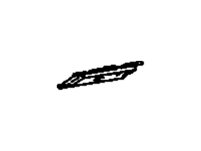 Chevy 10102740 Hole Cover