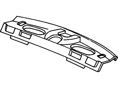 10127861 GM Package Tray, Rear Illustration 1 of 1