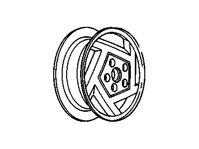 Pontiac 10104401 Wheel