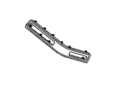Buick 1637051 Rub Strip