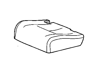 GM 88976391 Cover, Al4 - Rear Bucket Seat Cushion (High Back) 88976391 GM Cover, Al4 - Rear Bucket Seat Cushion (High Back) Illustration 1 of 1