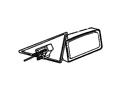 Oldsmobile Cutlass Calais Side View Mirrors - 20580992