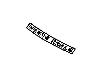 Chevy 10263873 Decal