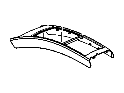 GM 89039924 Plate, Floor Console GM 89039924 Plate, Floor Console