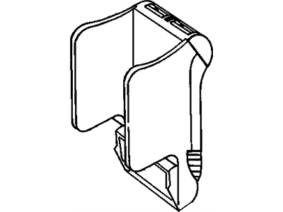 Buick 12524093 Air Duct