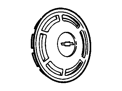 Chevy 10219110 Wheel Cover