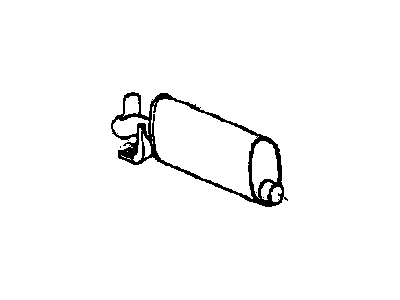 Chevy 14063933 Muffler
